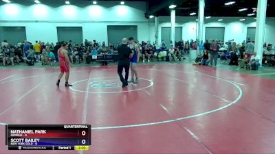 149 lbs Quarters & 1st Wb (16 Team) - Nathaniel Park, Georgia vs Scott Bailey, New York Gold