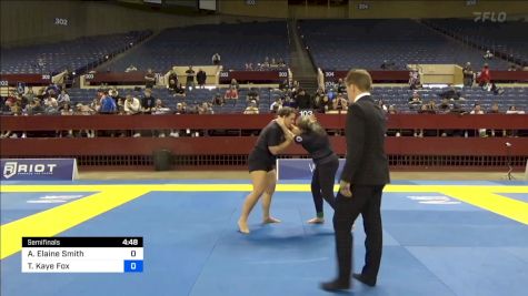 Allison Elaine Smith vs Tonya Kaye Fox 2024 Pan IBJJF Jiu-Jitsu No-Gi Championship