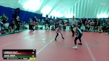 60 lbs Round 2 (8 Team) - Lorenzo Palfy, Neighborhood Wrestling vs David Arens, Donahue WA Blue