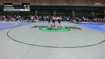 215 lbs Consi Of 8 #1 - Eli Stevens, Northglenn vs Carter Smith, Eagle