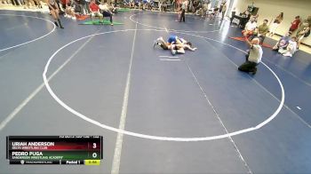 132 lbs Cons. Round 4 - Pedro Puga, Sanderson Wrestling Academy vs Uriah Anderson, Delta Wrestling Club