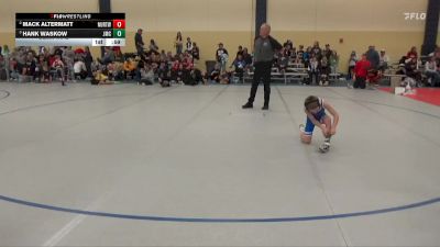 65 lbs Semifinal - Mack Altermatt, New Ulm Rolling Thunder Wrestl vs Hank Waskow, Jesup Mat Club