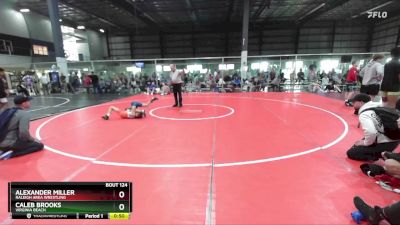 65 lbs Champ. Round 1 - Caleb Brooks, Virginia Beach vs Alexander Miller, Raleigh Area Wrestling