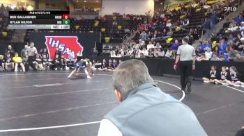 157 lbs Semis - Ben Gallagher, Waukee Northwest vs Rylan Hilton, Indianola