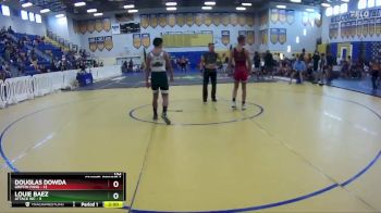 132 lbs Champ Round 1 (16 Team) - Louie Baez, Attack WC vs Douglas Dowda, Griffin Fang