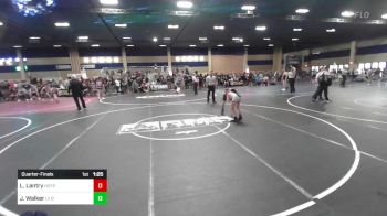 90 lbs Quarterfinal - Landon Lantry, Hotshots vs Jackson Walker, LV Bear WC