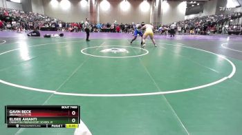 285A Quarterfinal - Elisee Ahianti, Creighton Preparatory School JV vs Gavin Beck, Arkansas City HS