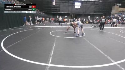 141 lbs Champ. Round 3 - Michael Trujillo, Arizona Christian University vs Ian Metz, Dakota Wesleyan (S.D.)