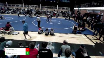 285 lbs Cons. Semi - Quinnton Flores, Lewis And Clark vs Maximus Ugarte, Hermiston