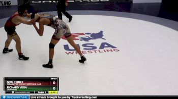 170 lbs Cons. Round 3 - Richard Vega, California vs Ivan Tibbet, Yuba Sutter Combat Wrestling Club