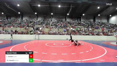 120 lbs Quarterfinal - Ian B Jones, Georgia vs Gavin Austin, Roundtree Wrestling Academy