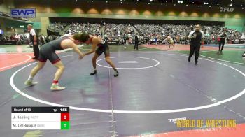 152 lbs Round Of 16 - Jeffrey Keeling, Westview vs Maximus DelBosque, Darkhorse