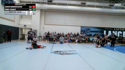 82-89 lbs Round 1 - Drex Talbot, Hook Em W.C vs Gavin Hendrickson, Syracuse Titans Wrestling