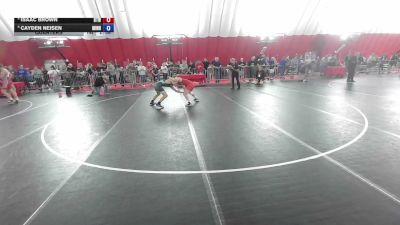 138 lbs Quarters - Isaac Brown, Burnett Trained Wrestling vs Cayden Neisen, Minnesota