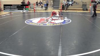 65 lbs Round 5 - Carter Dresher, MN Elite vs Russell Schlagel, No Nonsense Wrestling