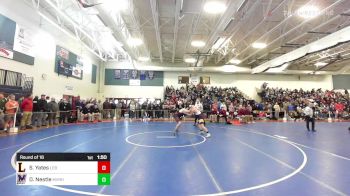 195 lbs Round Of 16 - Sebastian Yates, Lebanon vs Damian Nestle, Mascoma Valley