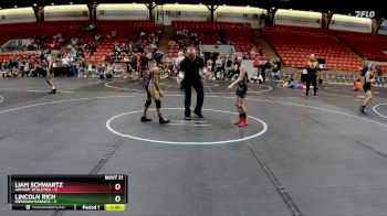 68 lbs Round 6 (8 Team) - Mason Wireman, Armory Athletics vs Liam Brent, Meridian Maniacs