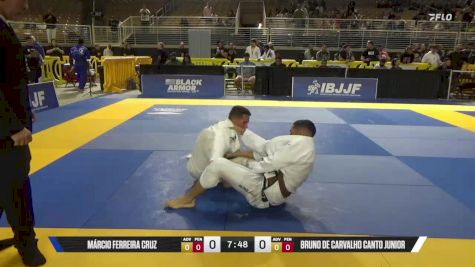 Bruno De Carvalho Canto Junior vs Márcio Ferreira Cruz 2025 Pan Jiu Jitsu IBJJF Championship