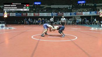 215 lbs Placement (16 Team) - Jonathan Beamer, Battlefield vs Anthony Martin, Liberty