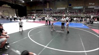 62 lbs Semifinal - Garrett Hall, Woodland Park Junior WC vs Julian Solano, Duran WC