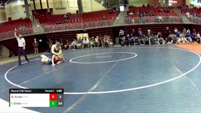 160 lbs Round 3 (8 Team) - Riley Arner, Fairbury vs Isaac Sinks, Manhattan