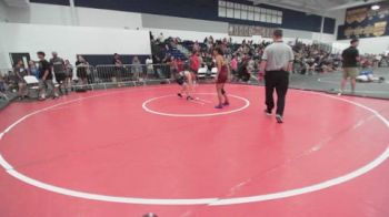 110 lbs Cons. Round 1 - Brenna Unger, Lancers WC vs Xochitl Saenz, Reign Wrestling Club