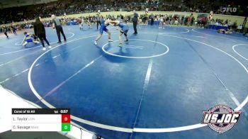 155 lbs Consi Of 16 #2 - Liam Taylor, Lions Wrestling Academy vs Cody Savage, Ranger 47 Wrestling Club