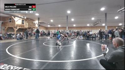 105 lbs Consi Of 8 #1 - Milo Pollins, Kingston vs Aidan Fabricant, Monticello