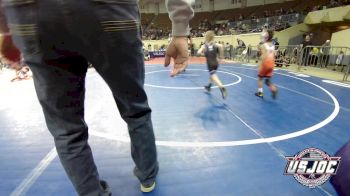 37 lbs Semifinal - Jayden Garza, Wesley Wrestling Club vs Tucker Hawkins, Checotah Matcats