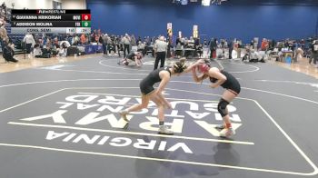 114 lbs Cons. Semi - Addison Molina, Floyd E. Kellam vs Giavanna Krikorian, Mountain View