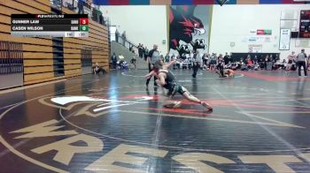 132 lbs Cons. Round 2 - Gunner Law, Sandy vs Casen Wilson, Banks