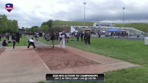 Replay: Jumps - 2026 NE10 Outdoor T&F Championships | May 2 @ 11 AM