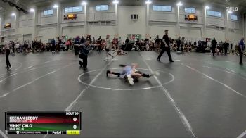 56 lbs Round 6 (10 Team) - Keegan Leddy, Brawler Elite vs Vinny Calo, Lake WC
