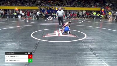 63 lbs Semifinal - Alachia Nelson, Clearfield vs BlakeLyn Eastman, Union City