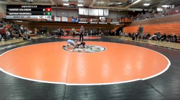 120 lbs 1st Place Match - Hunter Solomon, Marsh Valley vs Nathan Ramsdell, Twin Falls
