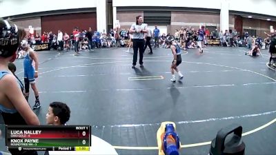 52 lbs Round 1 (4 Team) - Knox Payne, Roundtree WA vs Luca Nalley, Ohio Gold