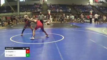 102 lbs Round Of 32 - Gatlin Krepela, 2tg vs Royce Lopez, Toss Em Up