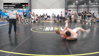 148 lbs Rr Rnd 3 - Brent Kanewski, Gold Medal WC - BHS vs Henry Santini, DoughBoy WC - BHS
