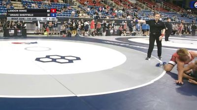 144 lbs Champ. Rd Of 64 - Landon Rinke, Minnesota vs Drake Sheffield, Oklahoma