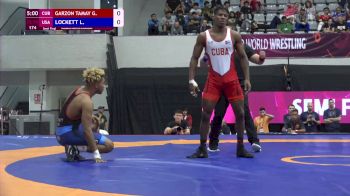 74 kg Semifinal - Ladarion Lockett, USA vs Geannis Garzon, CUB