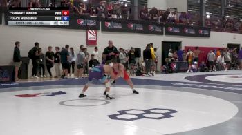 61 kg Semis - Garret Rinken, Panther Wrestling Club RTC vs Jace Hedeman, Panther Wrestling Club RTC