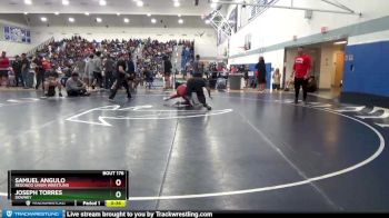 170 lbs Quarterfinal - Joseph Torres, Downey vs Samuel Angulo, Redondo Union Wrestling