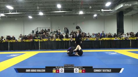 Connor T Dextraze vs Amir Abbas Khaleghi 2026 Pan IBJJF Jiu-Jitsu No-Gi Championship