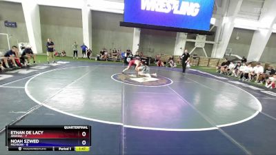 157 lbs Quarterfinals (8 Team) - Ethan De Lacy, Arizona vs Noah Szwed, Michigan