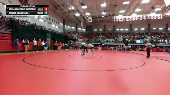 138 lbs Cons. Round 1 - Chloe Gollihugh, Irving Nimitz vs Adriana Lozano Salmeron, Little Elm