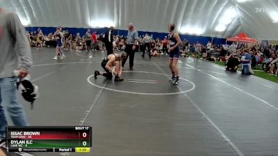 120 lbs Round 5 (8 Team) - Issac Brown, Team Ohio vs Dylan Ilc, Lake WC