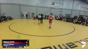 144 lbs Round 4 (6 Team) - Presley Givens, Arkansas Gold vs Kaitlyn Booze, Nebraska