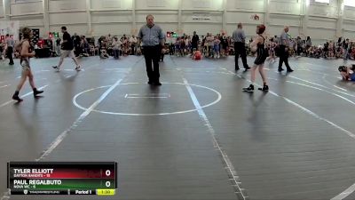 88 lbs Round 2 (10 Team) - Paul Regalbuto, NOVA WC vs Tyler Elliott, Dayton Bandits