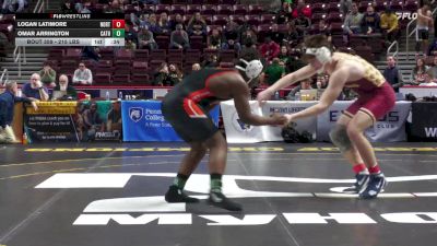 215 lbs Consi 3 - Logan Latimore, North East vs Omar Arrington, Cathedral Prep