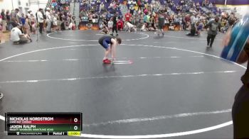 82 lbs Semifinal - Jaxon Ralph, Mighty Warriors Wrestling Acad vs Nicholas Nordstrom, Cane Bay Cobras